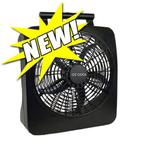 10 Inch Battery Operated Fan by O2Cool