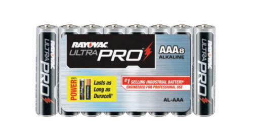 8 Pack AAA Alkaline Batteries From Rayovac©
