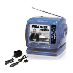 Battery Operated TV with AM FM