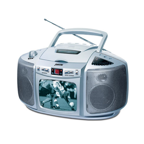 CD Player Portable and Radio Player Am Fm Radio Battery Powered Portable Boombox with CD Player and Radio 