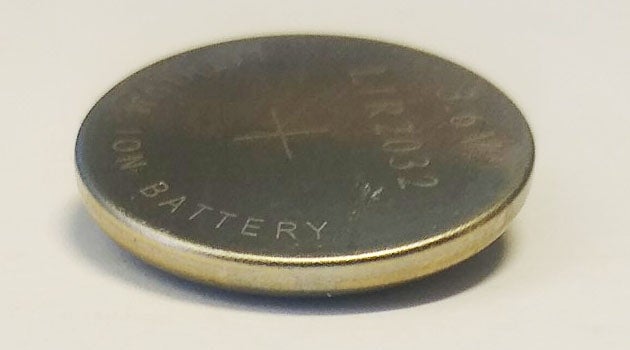 Potassium and Proton Coin Battery Image